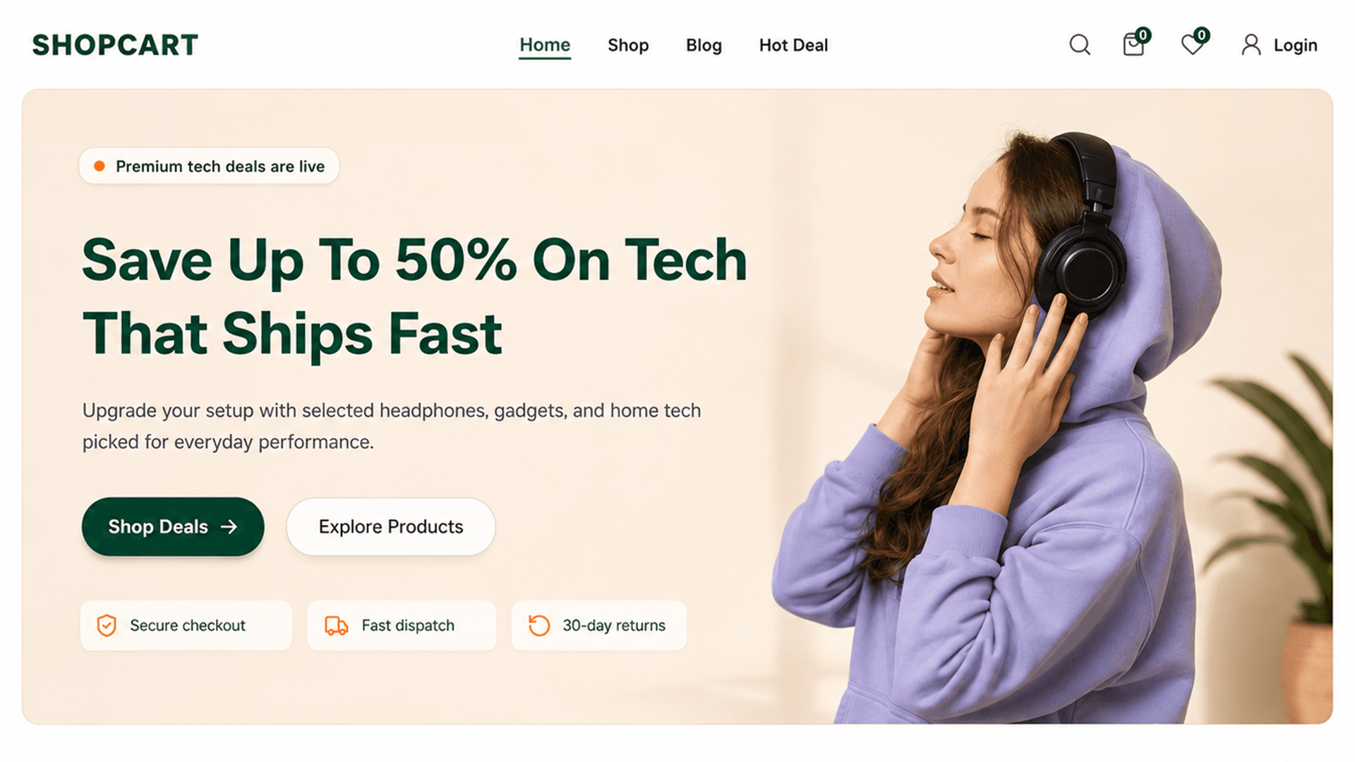Ecommerce Store storefront cover